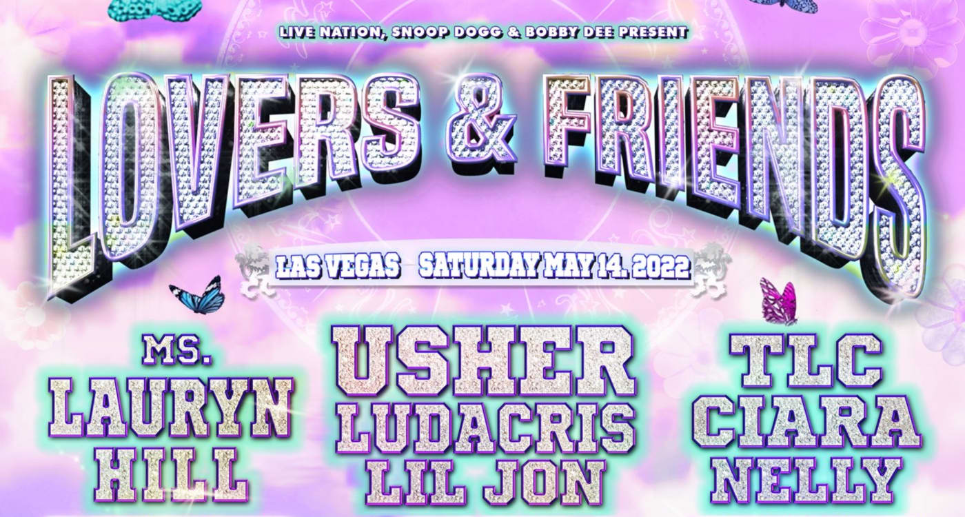 Lovers & Friends Announces 2022 Lineup f/ Usher, Lauryn Hill, and More