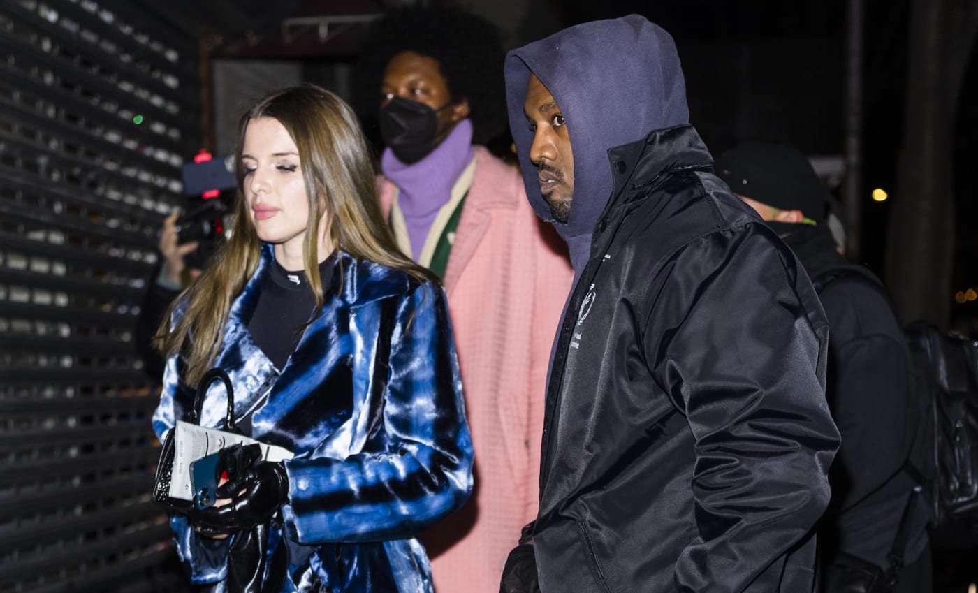 Kanye West and Julia Fox are seen together