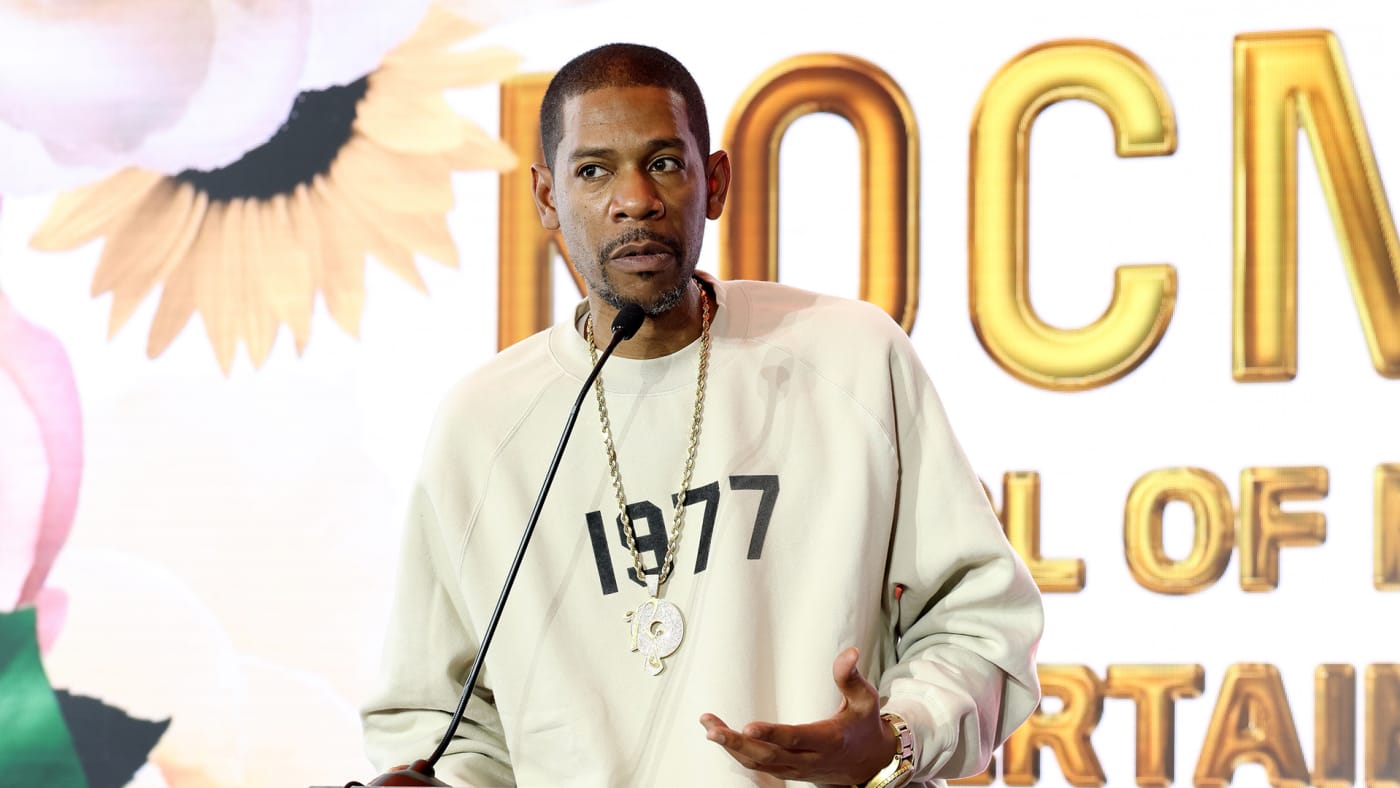 Gimel Androus Keaton, aka Young Guru, is seen during the DJ Khaled "We The Best" Press Conference