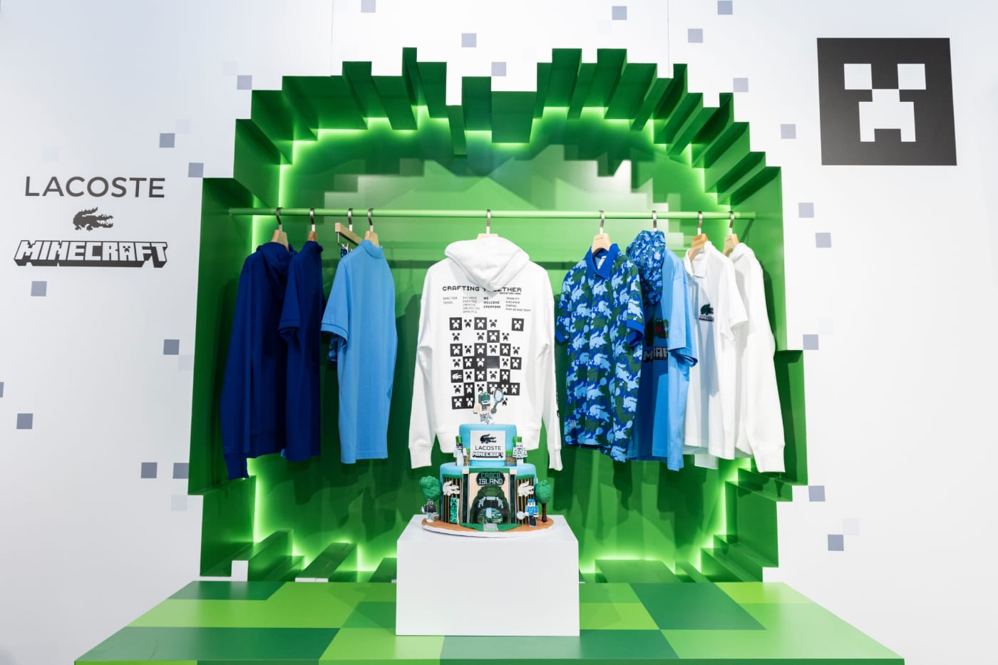 Lacoste Took Its Minecraft Collab Stateside With an NYC Event | Complex