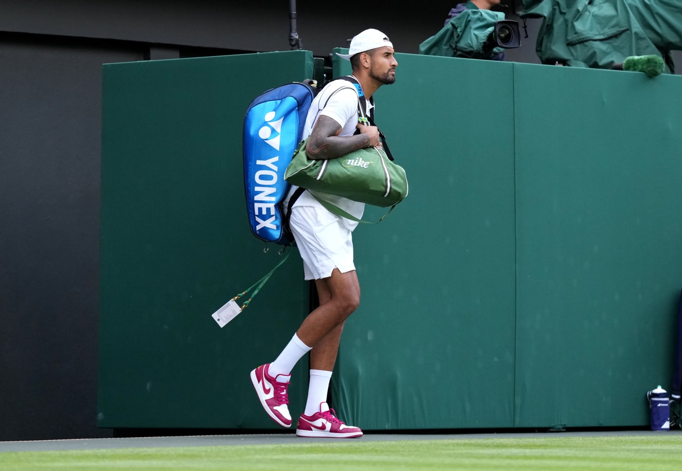 federer wearing jordans