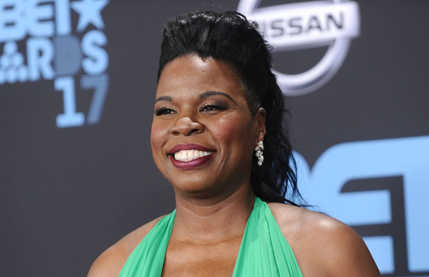 Leslie Jones attends the 2017 BET Awards.