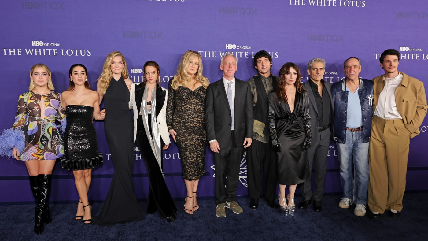 'The White Lotus' cast attends the Los Angeles Season 2 Premiere.