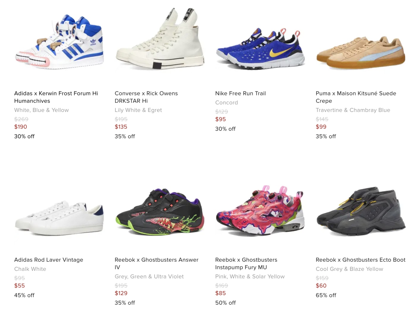 15 Sneaker Stores Online With the Sections | Complex