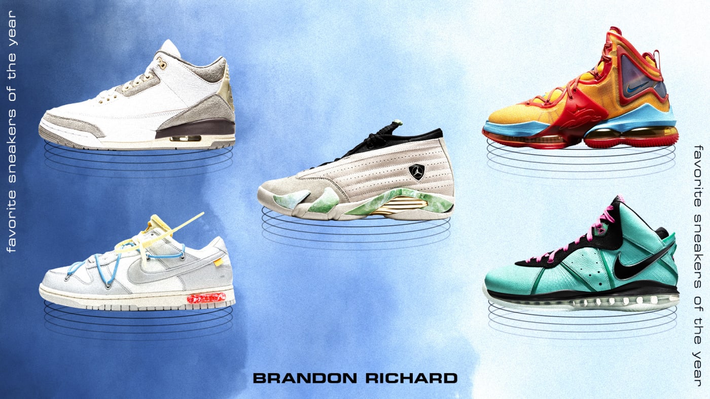 Brandon Richard Favorite Sneakers 2021