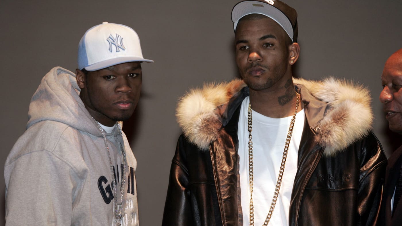 50 Cent and The Game in better times.