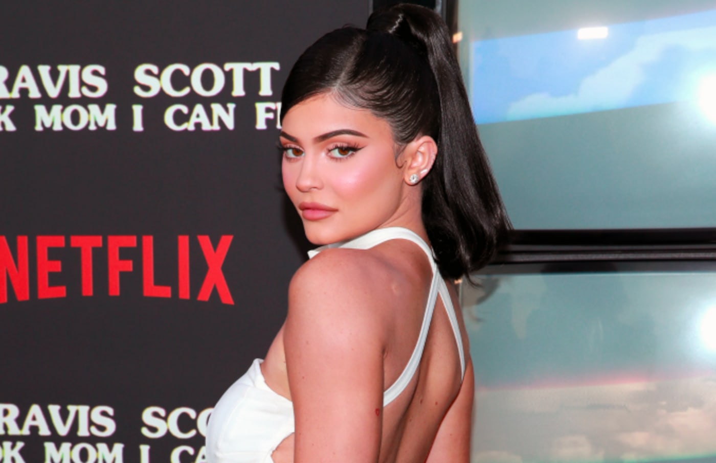 Kylie Jenner attends the premiere of Netflix's "Travis Scott: Look Mom I Can Fly"