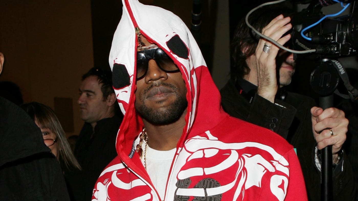 Kanye west dead serious hoodie