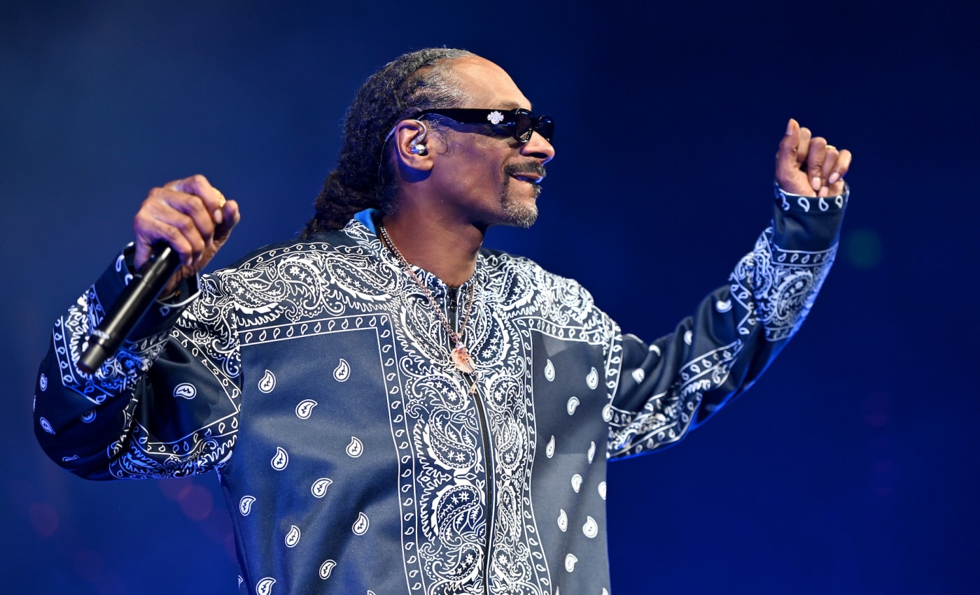 Snoop Dogg performing at Rupp Arena in Kentucky
