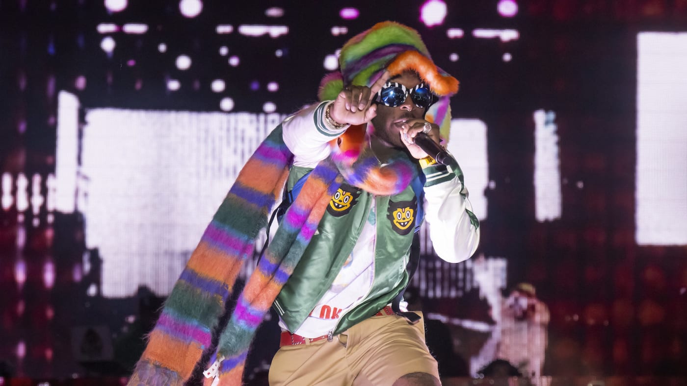 Photo of Lil Uzi Vert performing during Rolling Loud NYC at Citi Field