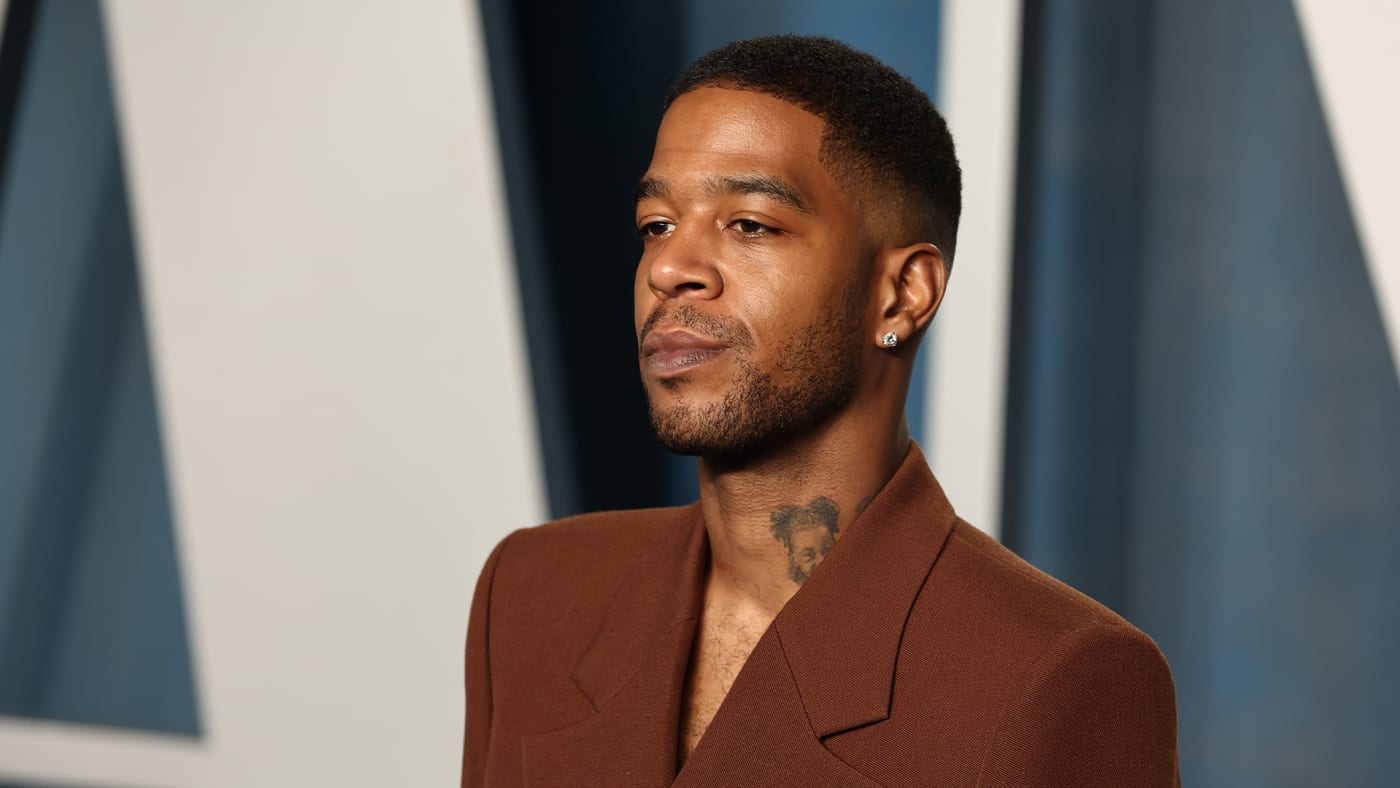 Kid Cudi attends the 2022 Vanity Fair Oscar Party hosted by Radhika Jones