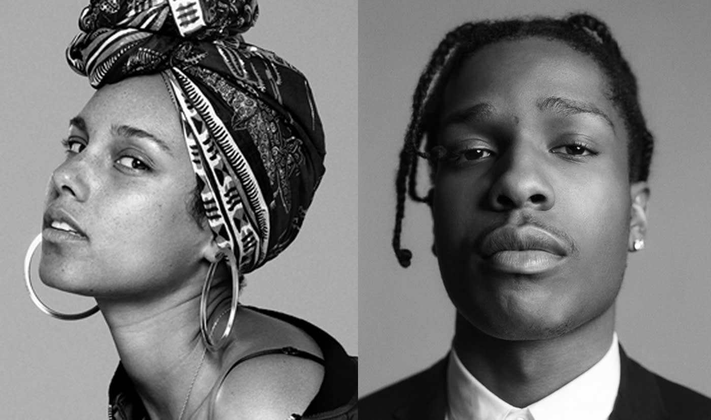 Alicia Keys and ASAP Connect on “Blended | Complex
