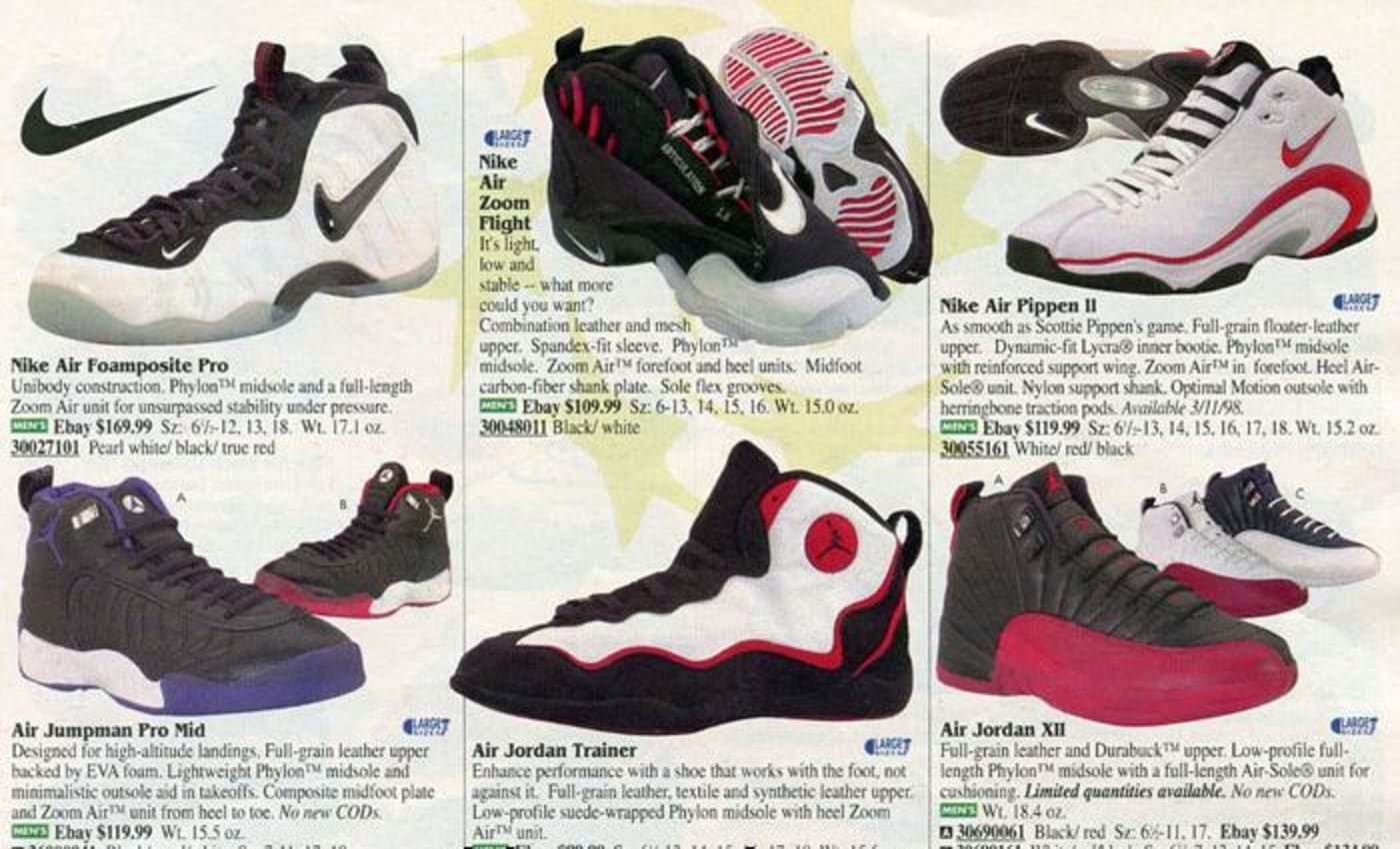 nike foamposite 1999