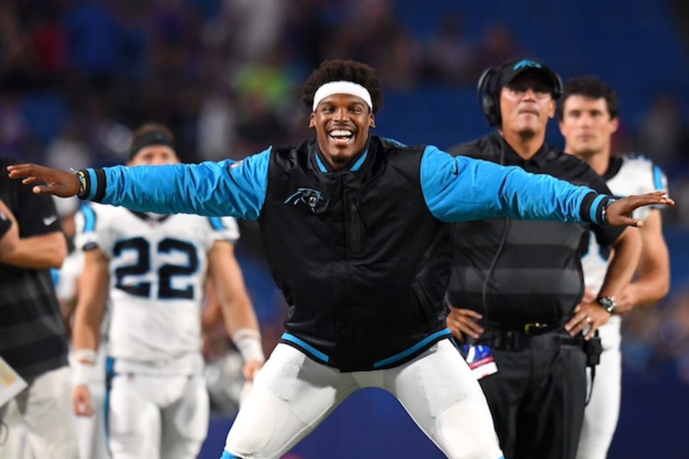 Cam Newton Seems To Be Shading Kelvin Benjamin With This Rant Complex