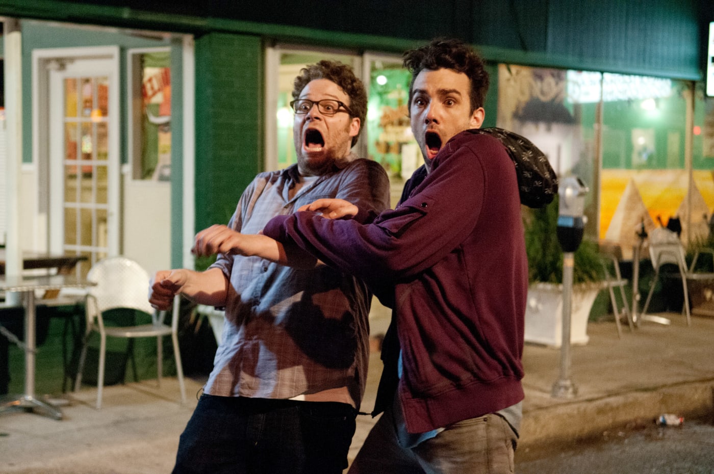 Seth Rogen in the movie This Is The End.