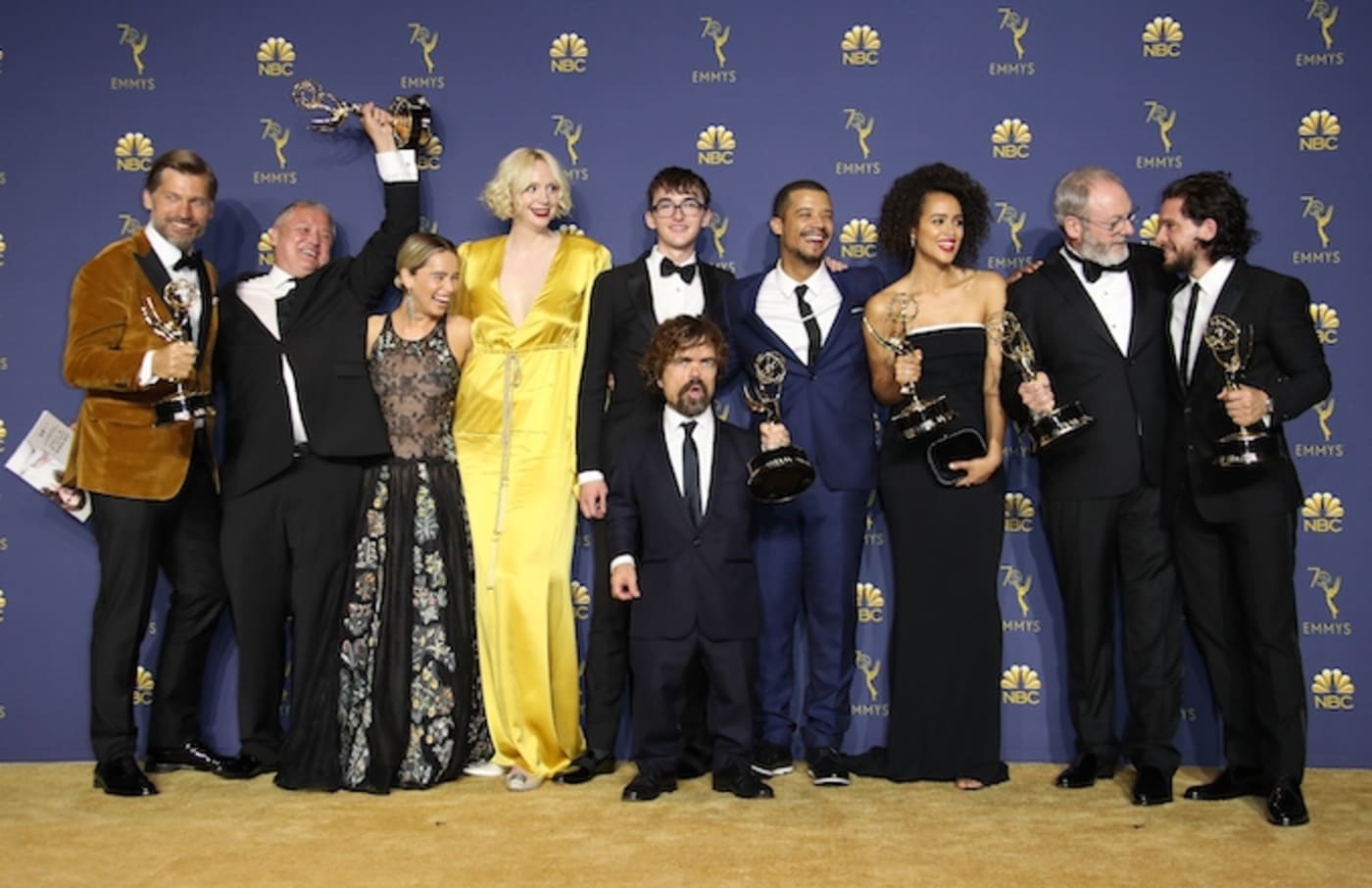 Cast and crew of Game of Thrones.