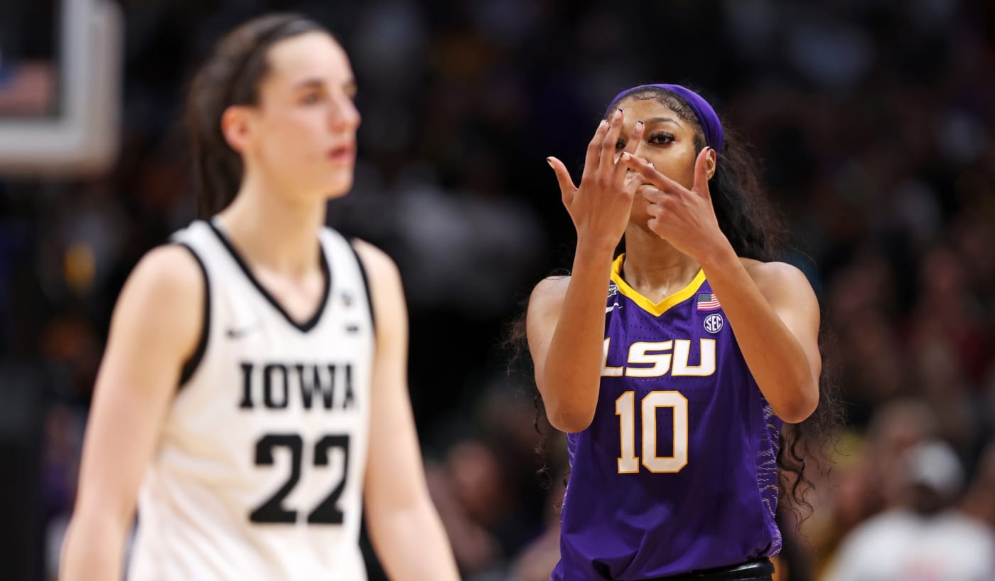 People React After Angel Reese Criticized for Taunting Caitlin Clark