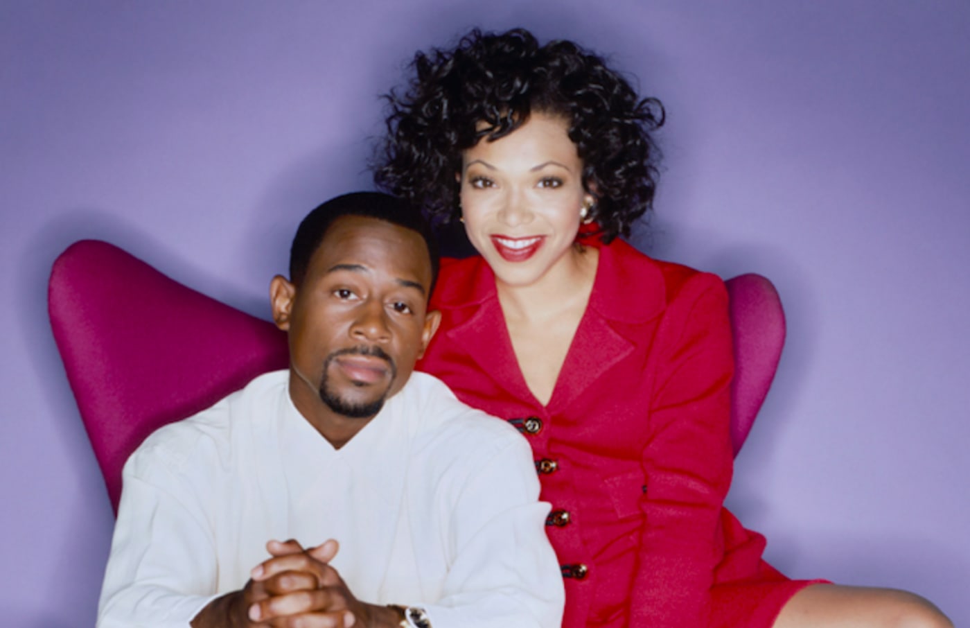 Martin Lawrence and Tisha Campbell