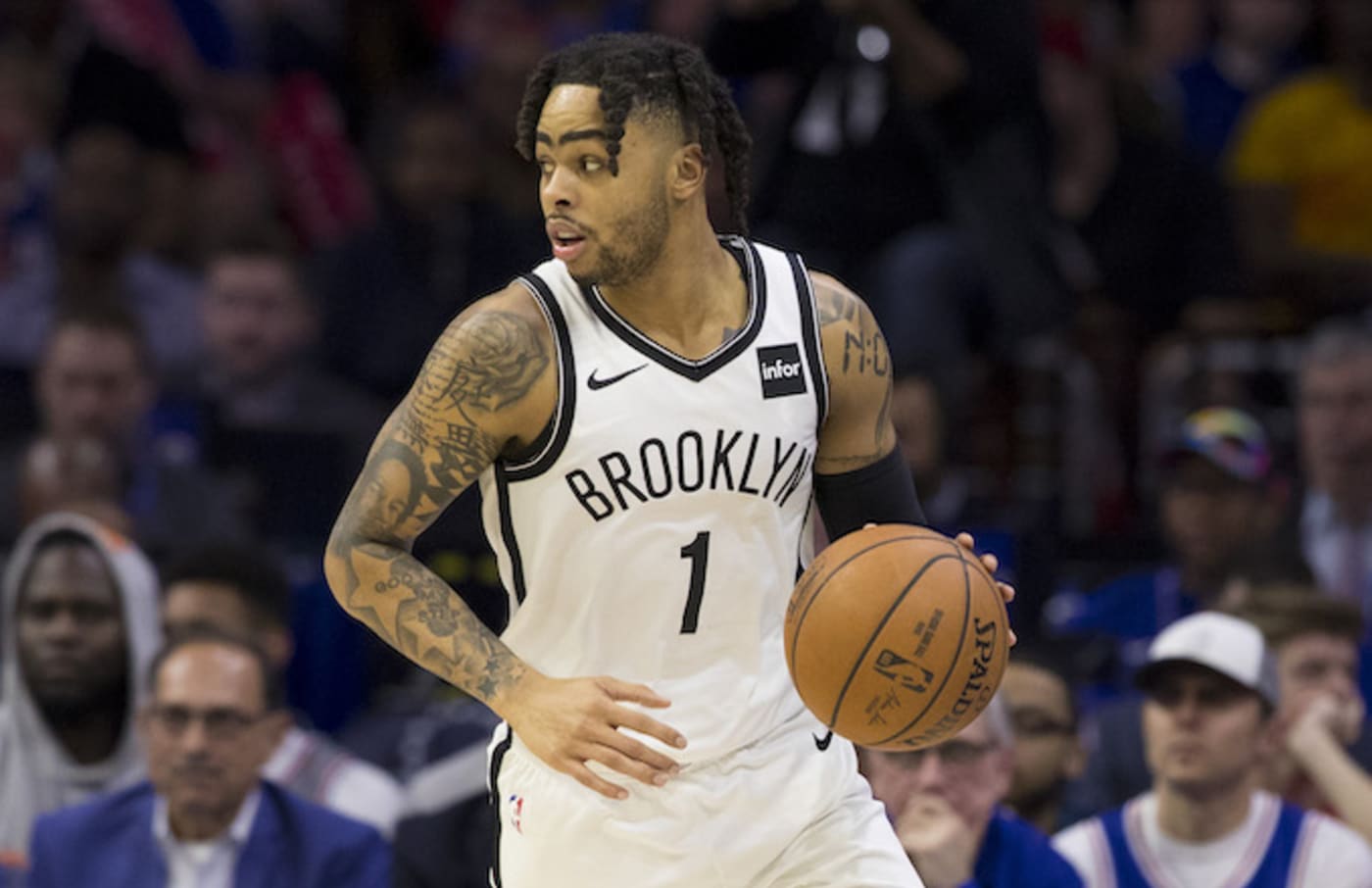 dangelo russell warriors sign and trade