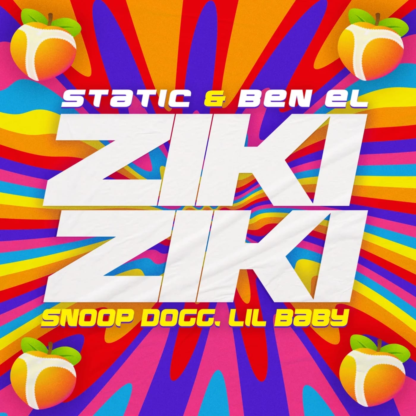 Static & Ben El's "Ziki Ziki" featuring Snoop Dogg and Lil Baby cover art