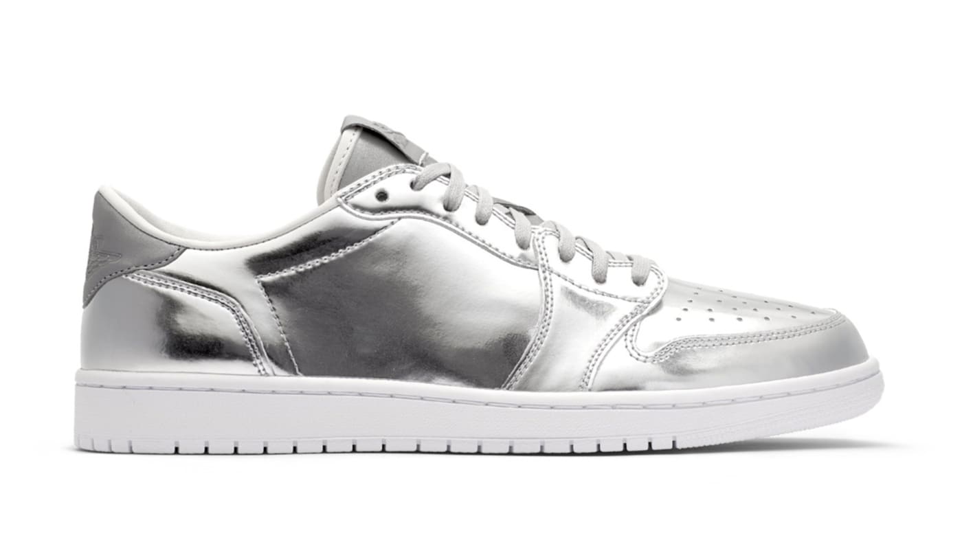 air jordan 1 low se silver