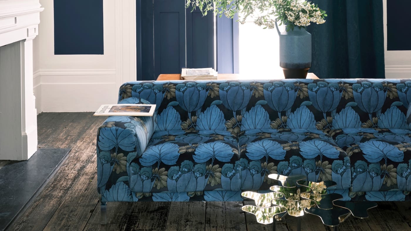 Liberty Connects With Farrow & Ball on an Edit of Archival Paints, Fabrics Complex