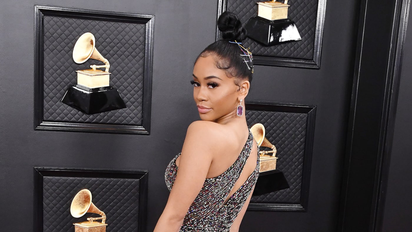Saweetie attends the 62nd Annual GRAMMY Awards