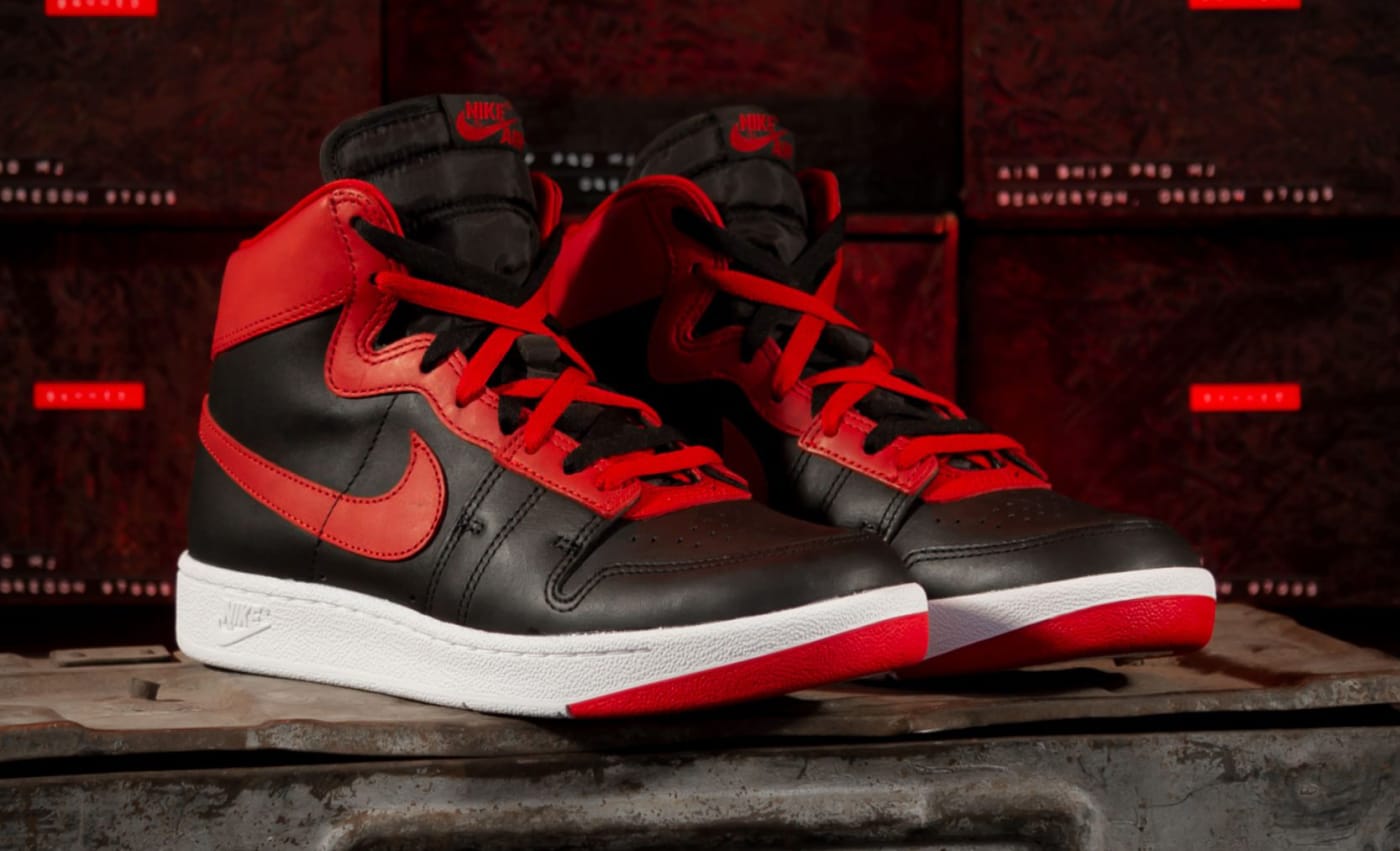 black and red michael jordan shoes