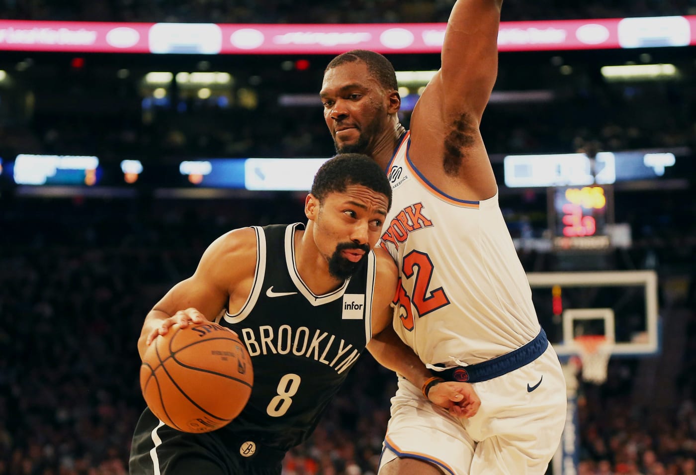 Spencer Dinwiddie Nets Knicks Preseason 2018