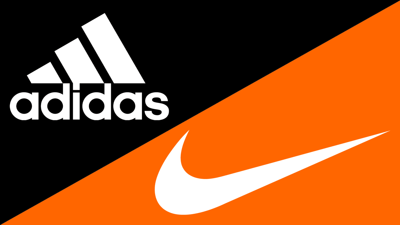 Adidas vs. Nike Brand Logos