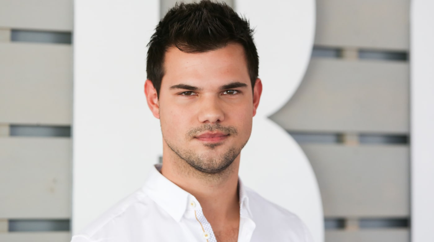 Taylor Lautner at the Breeder's Cup in 2019