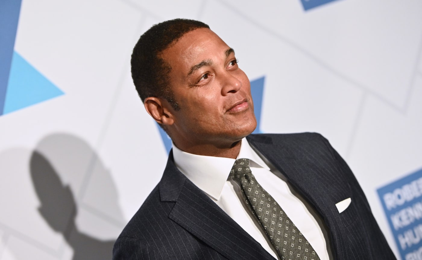 Don Lemon on red carpet at RFK Human Rights event