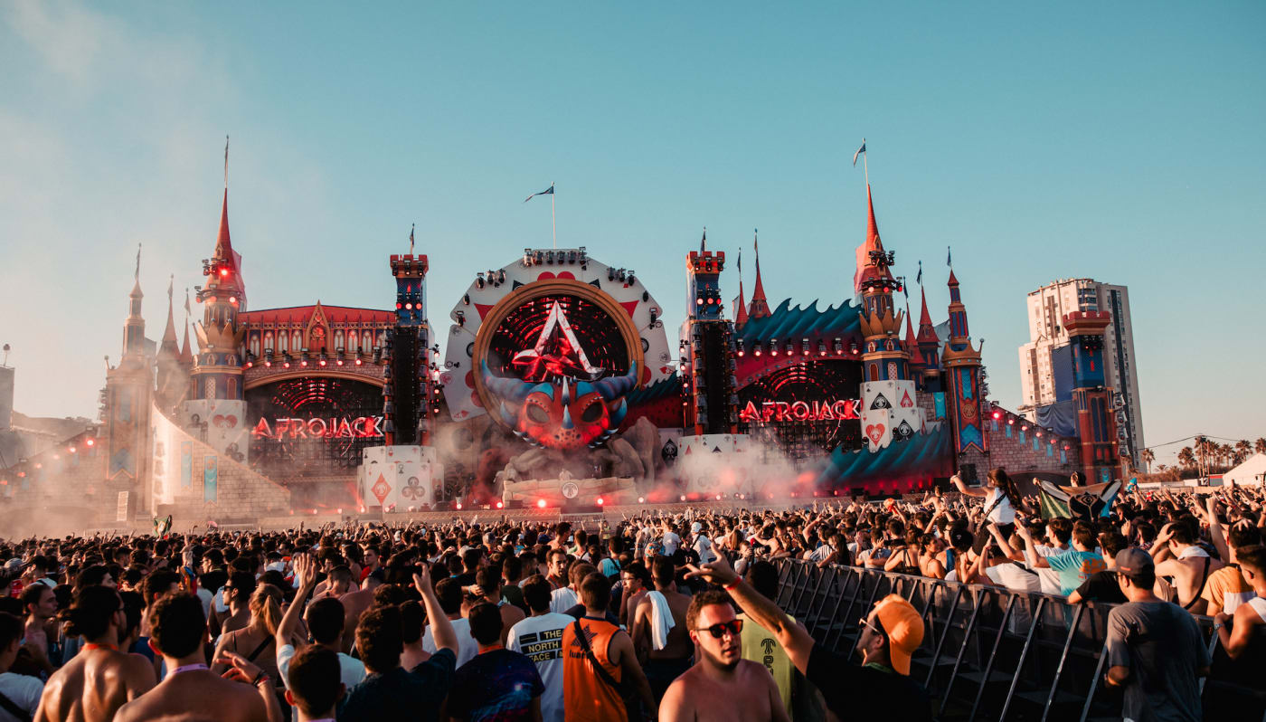 View of main stage at 2019 Medusa Festival