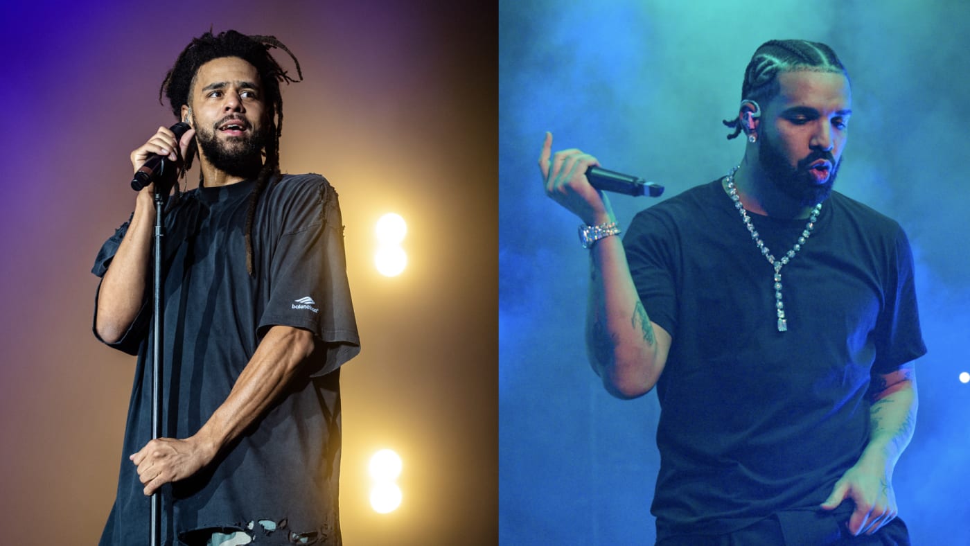 drake and j cole together during some tour