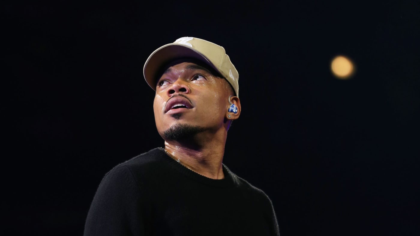 Chance the Rapper performs during the 69th NBA All Star Game