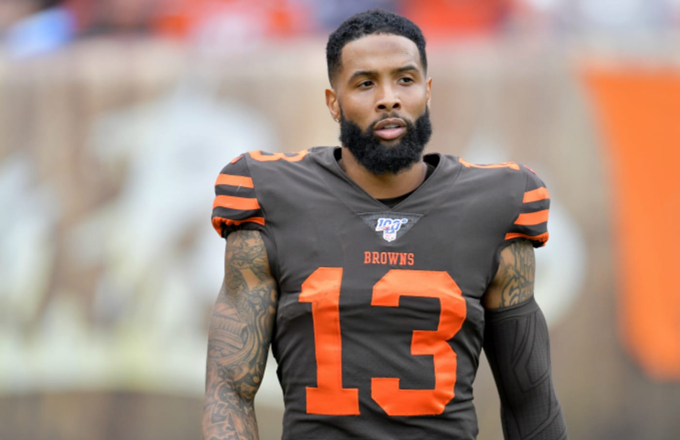 Wide receiver Odell Beckham #13 of the Cleveland Browns