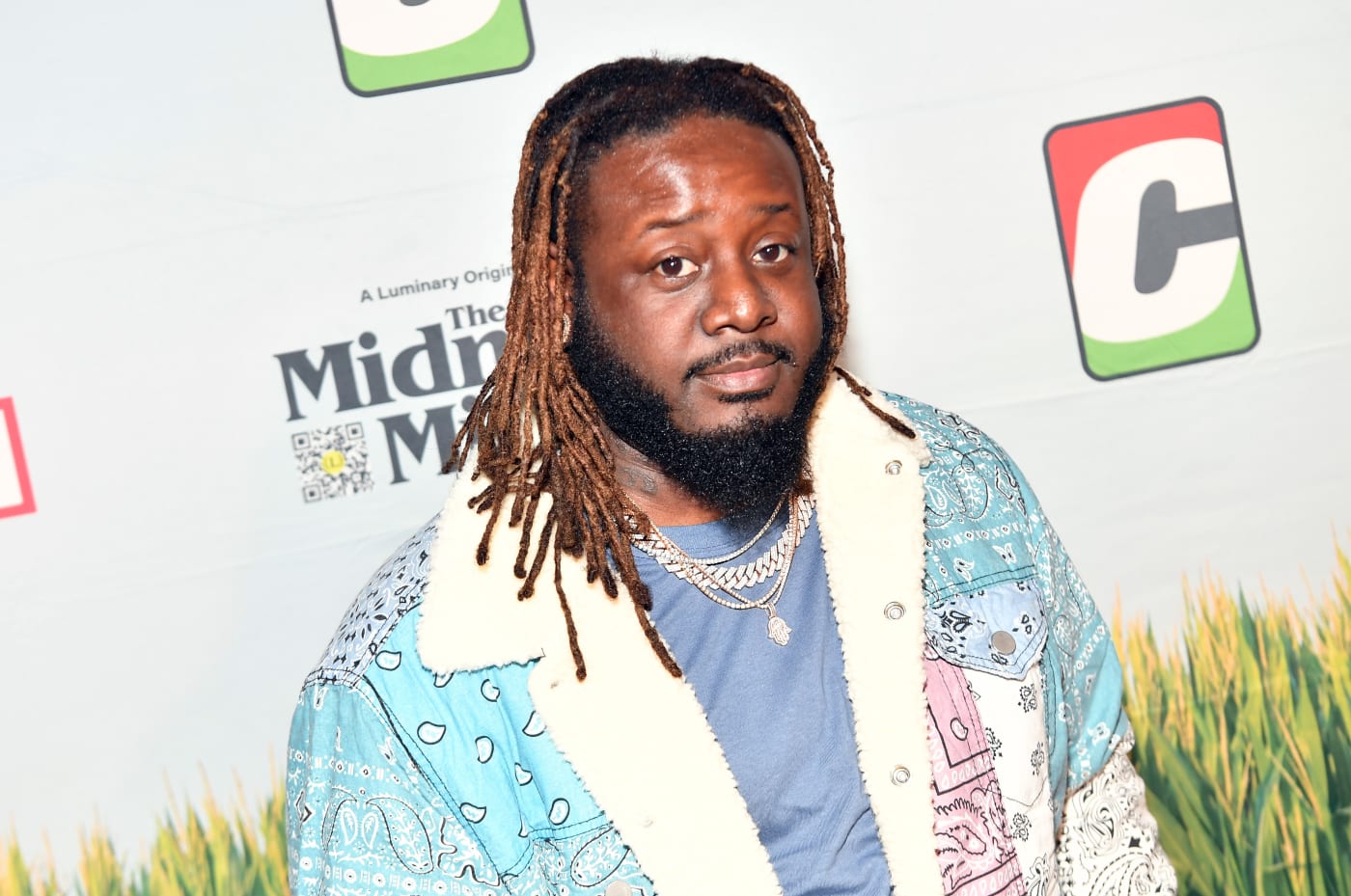 T Pain attending screening for Dave Chappelle documentary