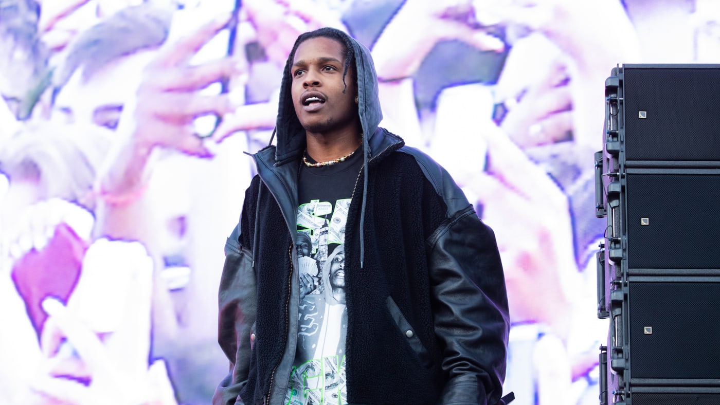 ASAP Rocky performs on day 1 of Wireless Festival 2022