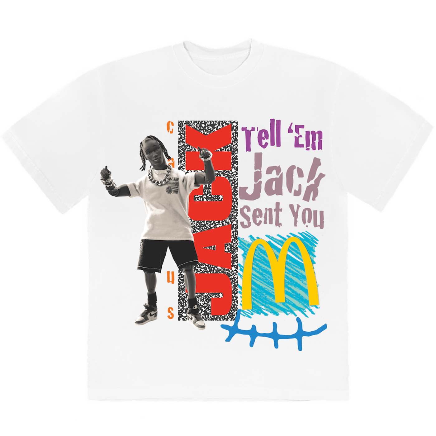 Travis scott mcdonald's collab shirt Clearance