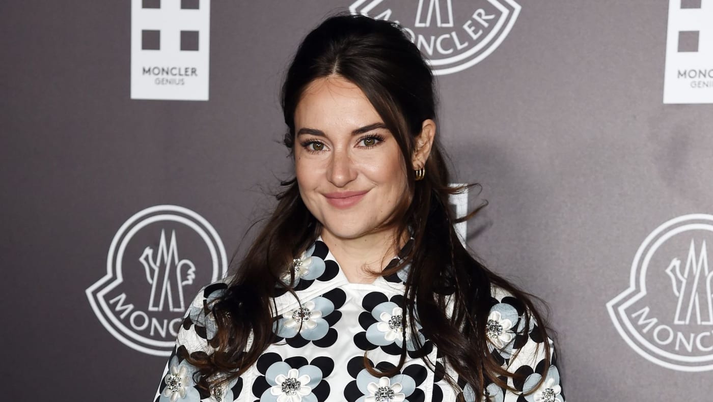 Shailene Woodley dresses up and attends the Moncler fashion show