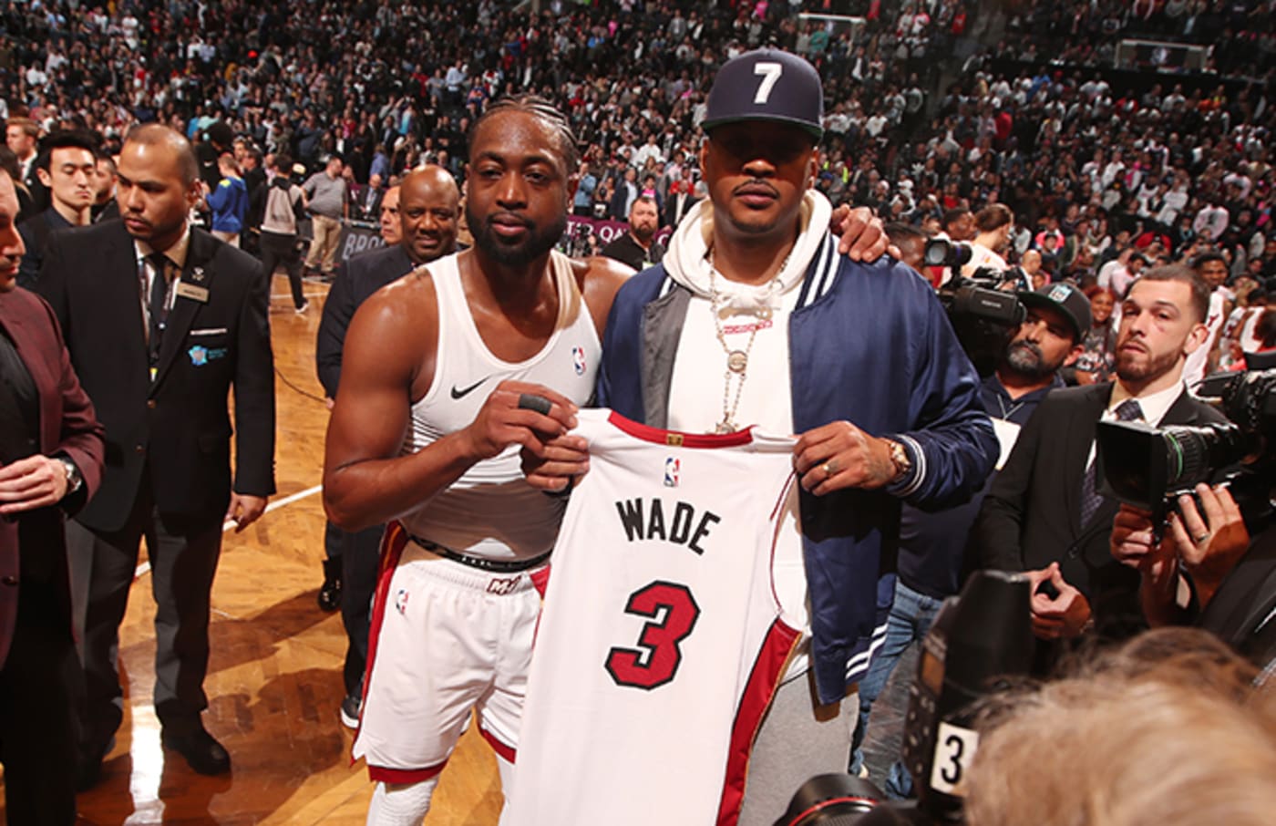 Dwyane Wade Thinks Carmelo Anthony Deserves to Be in the NBA | Complex