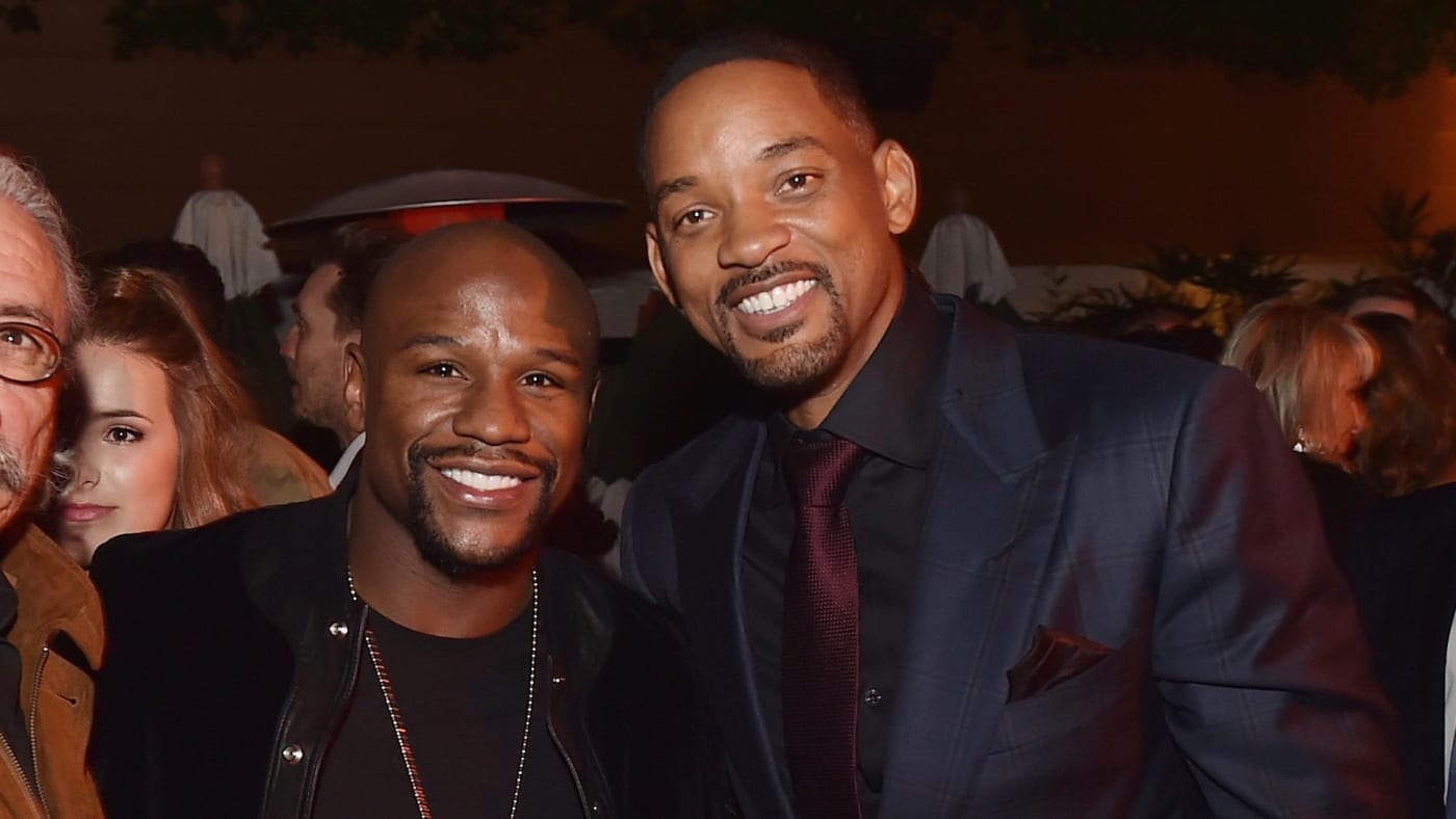 WATCH: Will Smith Says Floyd Mayweather Called Him 10 Days Straight After Oscars Slap