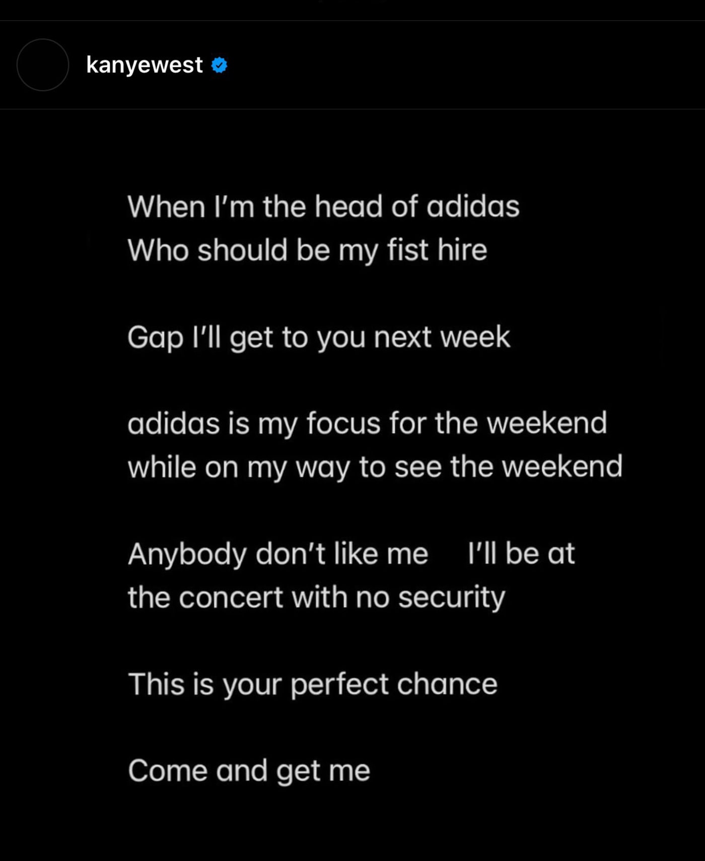 Kanye West Diretor da Adidas