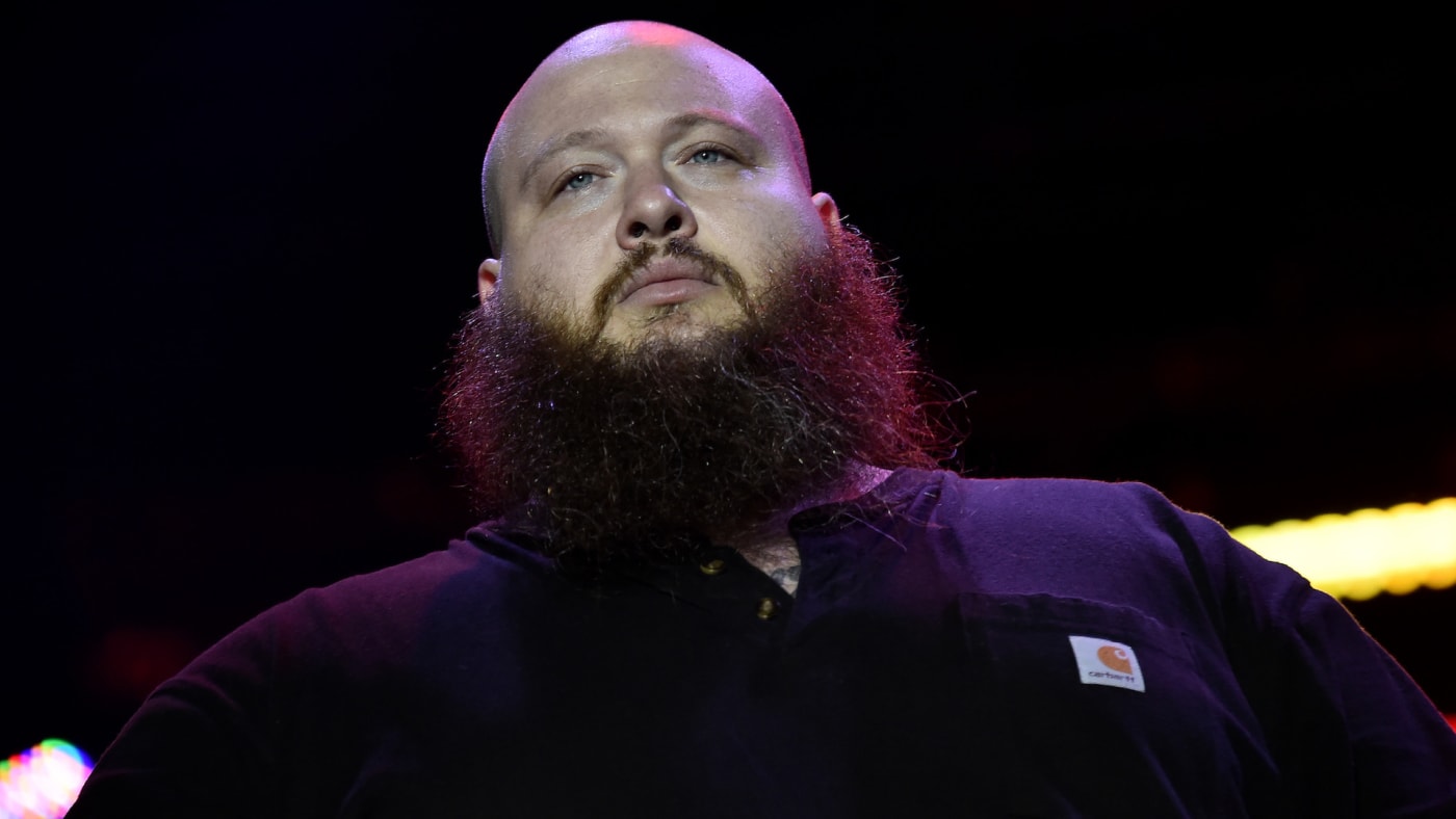 Action Bronson performs live during Rolling Loud music festival.