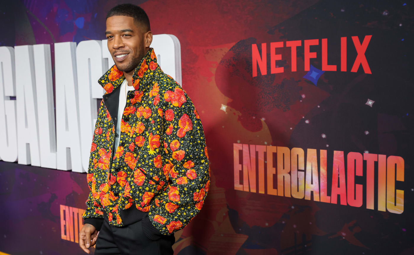Kid Cudi on the Entergalactic red carpet