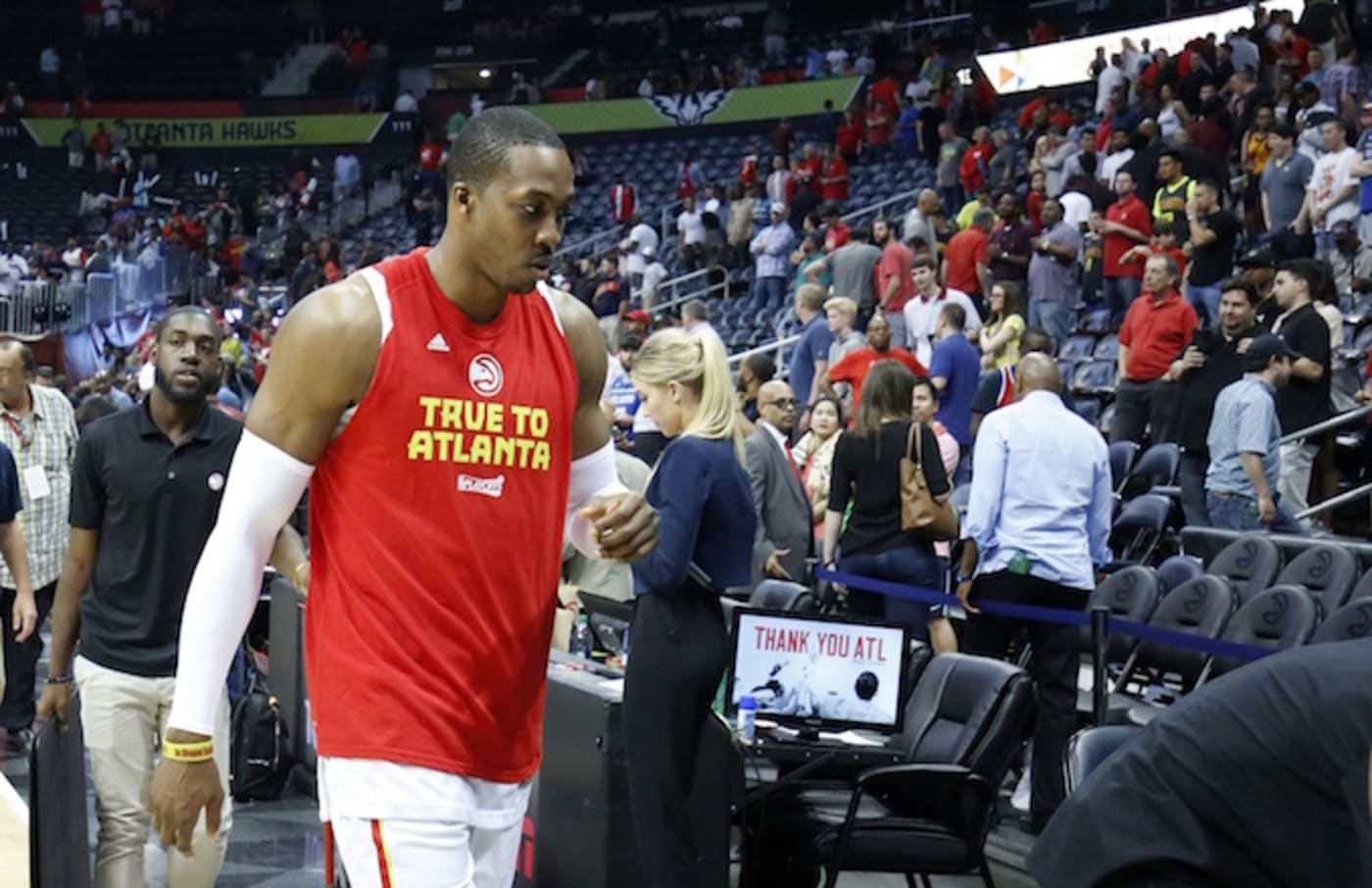 Dwight Howard Got His Car Towed on the Same Day the Hawks Were
