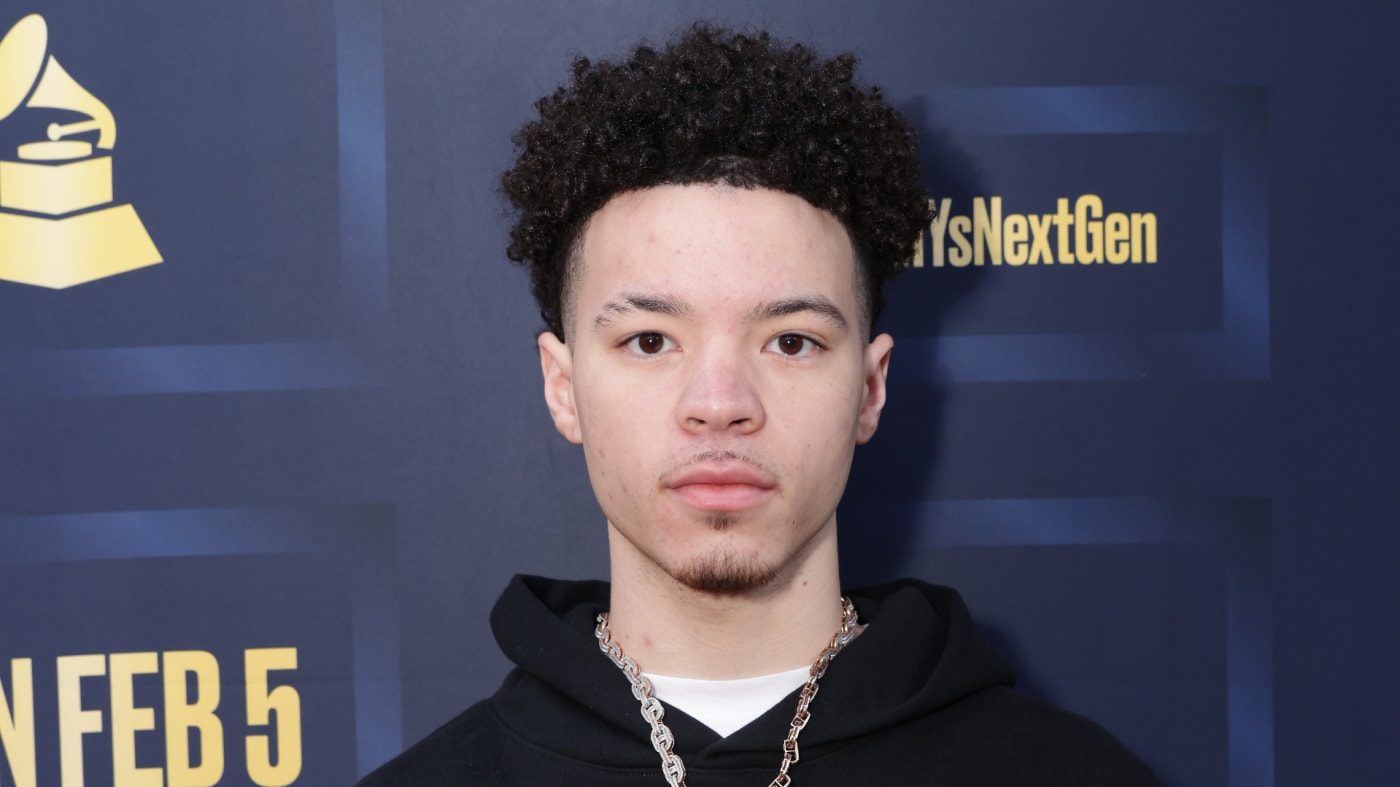 Lil Mosey arrives to the 65th GRAMMY Awards GRAMMYsNextGen 2nd Annual Party.