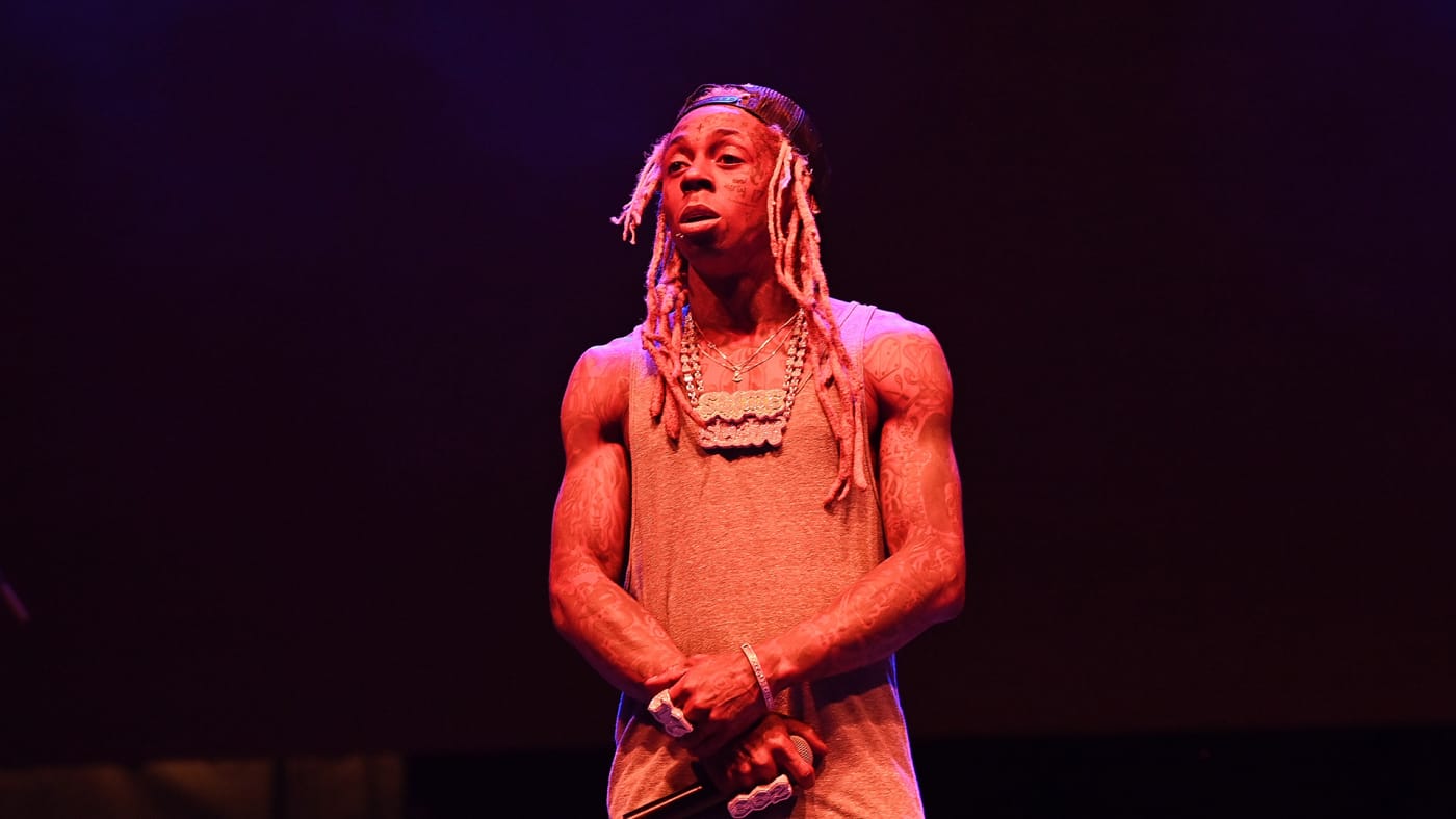Lil Wayne performs onstage during day 2 of 2021 ONE Musicfest at Centennial Olympic Park