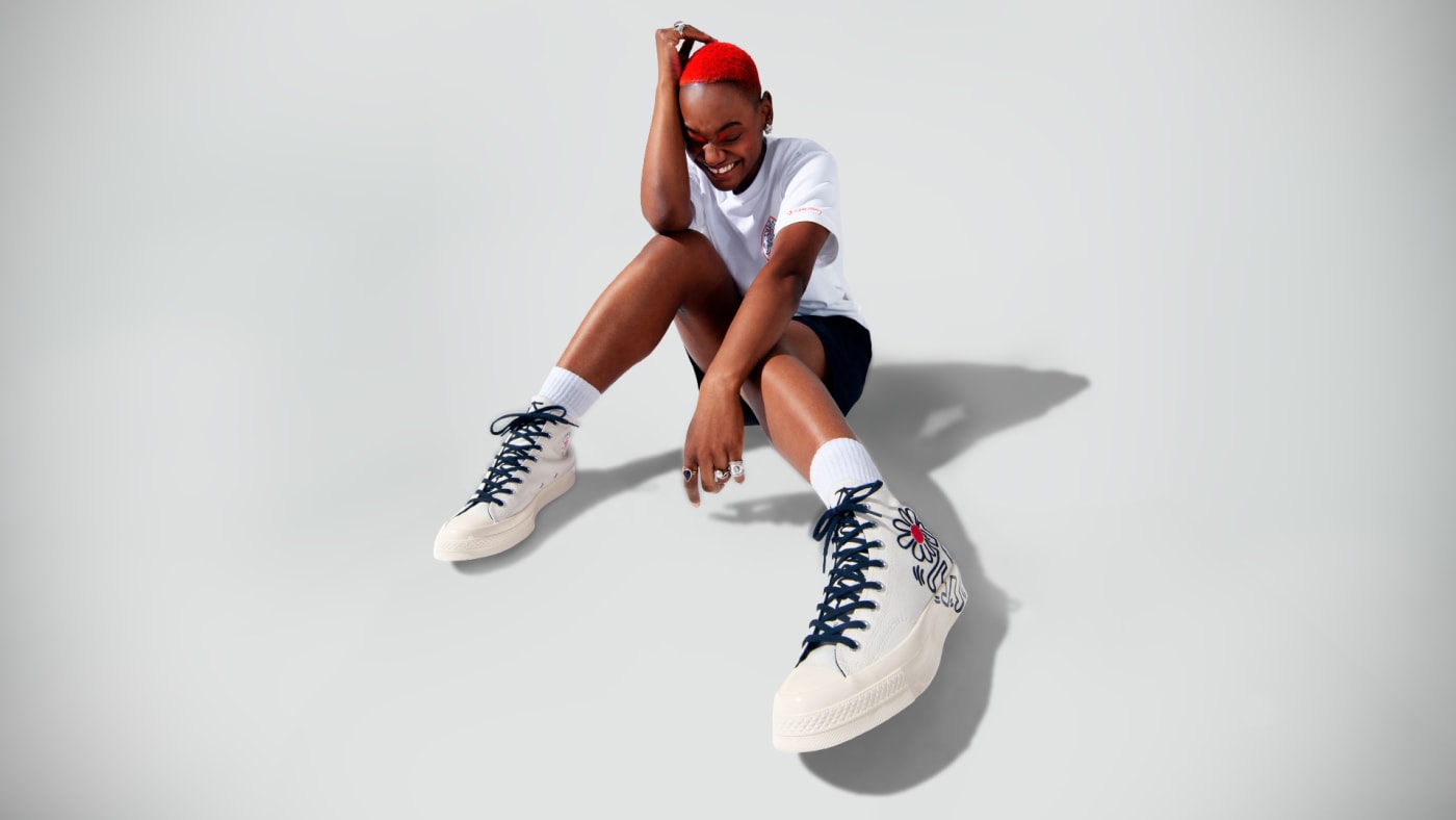 Keith haring x converse chuck 70 high clearance