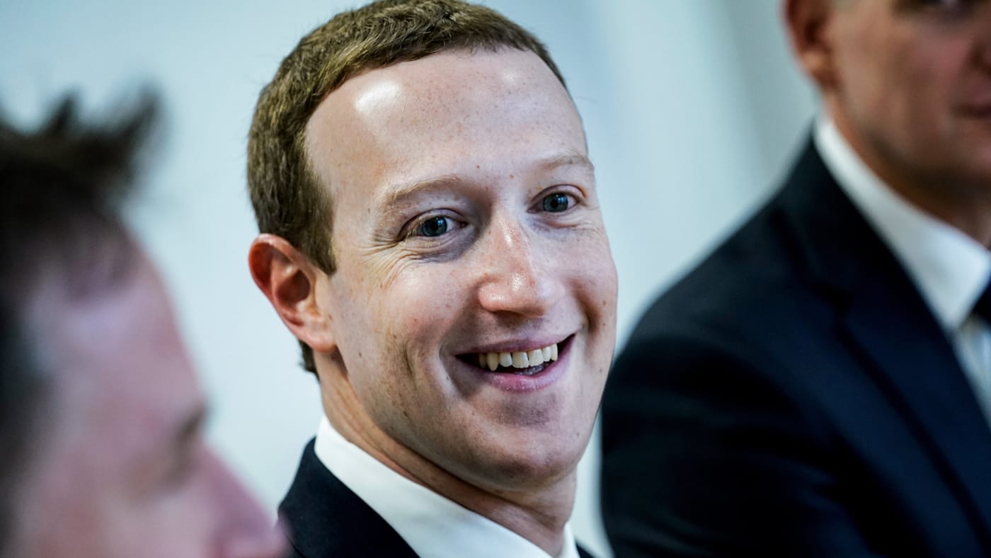 Facebook founder Mark Zuckerberg, who just announced the company would rebrand to Meta.